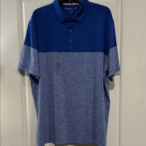 Walter Hagen Cobalt Colorblock Polo Shirt